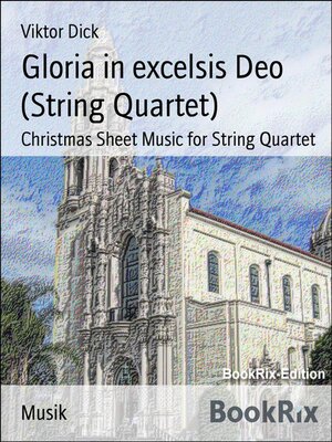 cover image of Gloria in excelsis Deo (String Quartet)